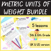 Metric Units of Weight│5-Day Unit│Lessons, Worksheets, Gam
