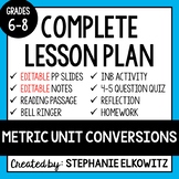 Metric Unit Conversions Lesson | Printable & Digital