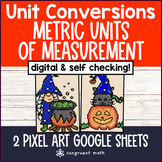 Metric Unit Conversions Pixel Art | Whole Numbers | Google