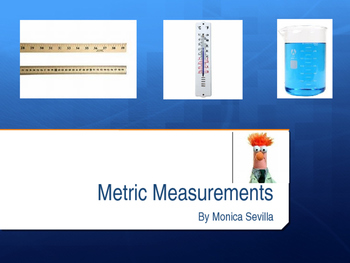 Preview of Metric Units eBook PDF