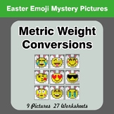 Metric Weight Conversions (g, kg, t) -  Easter Emoji Math 