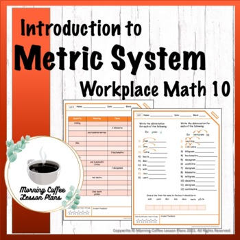 Preview of Metric system!! Introduction and Writing Metric Language, Differentiated