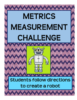 Preview of Metrics Measurement Challenge Review Assessment-follow directions, draw a robot