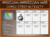 Mexican American War Comic Strip Activity - UPDATED with T