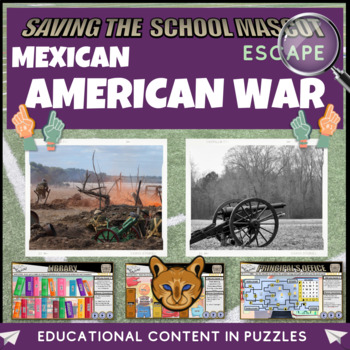 Preview of Mexican-American War Escape Room