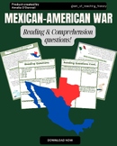 Mexican-American War: Reading & Comprehension Questions