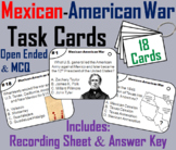 Mexican American War Task Cards Activity (Westward Expansi