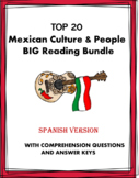 Mexican Culture & People BIG Reading Bundle: TOP 20 Lectur