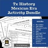 Mexican Era Activity Bundle | Texas History | 7th Grade