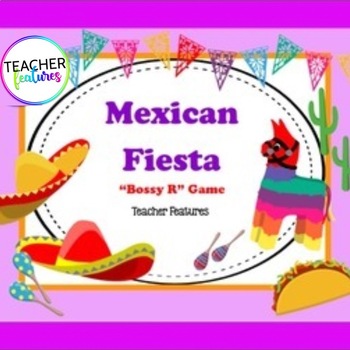 Preview of Cinco de Mayo BOSSY R CONTROLLED VOWELS Phonics Game