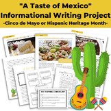Mexican Food Informational Writing (Cinco de Mayo/Hispanic