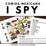 Spanish Food Unit - Mexican Food Vocabulary - Spanish I Sp