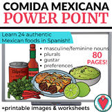 Mexican Foods in Spanish PowerPoint Lesson - Comida Mexica