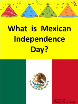 Preview of Mexican Independence Day 16 de septiembre Book