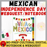 Mexican Independence Day No-Prep Webquest & Digital Notebook