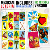 Mexican Loteria Game | 100 Unique Cards | Kid Friendly | M