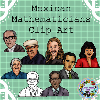 Preview of Mexican Mathematicians Clip Art