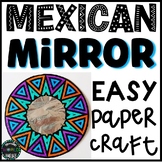 Mexican Mirror easy Craft Espejo Mexicano manualidad Cultu