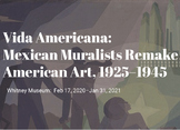 Mexican Muralists Exhibit - Extension Activity