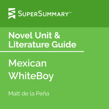 Preview of Mexican WhiteBoy Novel Unit & Literature Guide