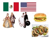 Mexican and american culture contrast