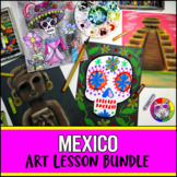 Mexico Art Lessons | Mexican Art Project Activity Bundle