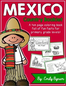 Preview of Mexico Booklet (a country study!)