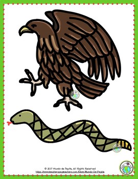 Stamp, Birds, Aztec