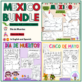 Mexico Bundle- Country study- Día de los muertos- Cinco de Mayo
