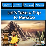 Mexico Country Study Worksheets Activities Posters & Craft
