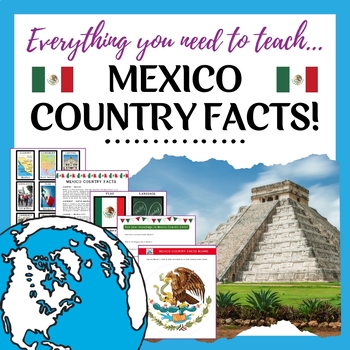 Preview of Mexico Country Study | Mexico Country Facts | Mexico Display Board