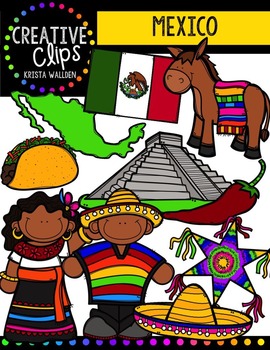 Preview of Mexico {Creative Clips Digital Clipart}