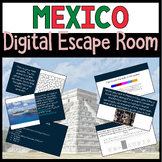 Mexico Digital Escape Room and Country Study - Google Slides