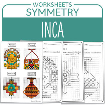 Preview of Inca Math Activity Inca Symmetry Pre-Colombian Inti Hispanic Heritage Month