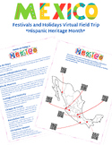 Mexico Fiestas *Hispanic Heritage Month* QR Code Virtual F
