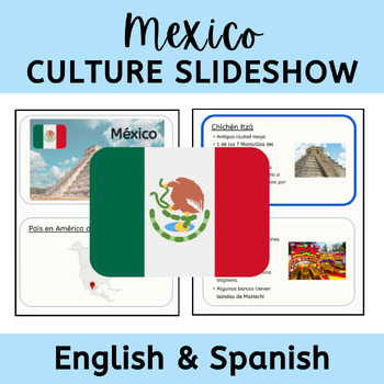 Preview of Mexico Google Slides Cultural Presentation (English and Spanish)
