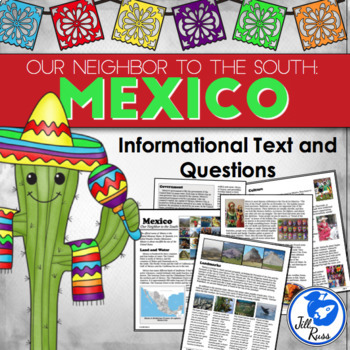 Preview of Mexico: Our Neighbor to the South Complex Informational Text with Questions