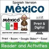 México Spanish Country Study Reader & Activities Print & D
