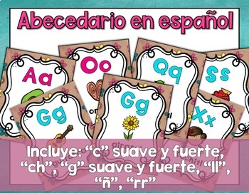 Cultural Spanish Alphabet Classroom Decor{Posters Culturales del ...
