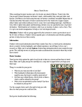 Preview of Mexico Travel Poster