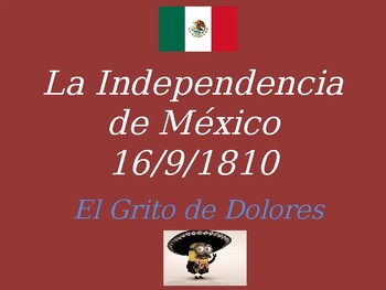 Preview of Mexico's Independence Day/La Independencia de México