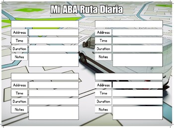 Preview of Mi ABA Ruta Diaria