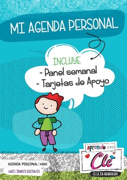 Preview of Mi Agenda Visual Personal (Niño)