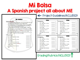 Mi Bolsa (My Bag) A Spanish All About Me Project for la Cl