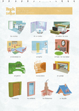 Mi Casa, Rooms of the house  in Spanish (songs + worksheet