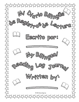 Preview of Mi Diario Bilingüe de Registros de Lectura My Bilingual Reading Log Journal