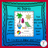 Mi Diario - Spanish Writing Journal Perfect for Dual Language