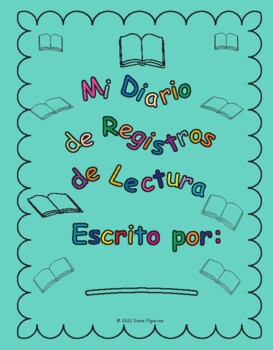 Preview of Mi Diario de Registros de Lectura para encuadernar o engargolar