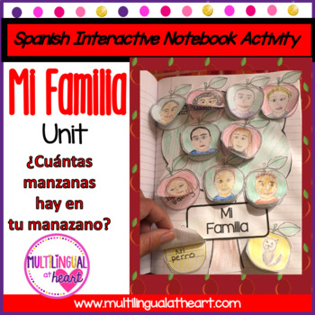 Mi Familia: Spanish Family Tree Interactive Notebook Page by Spanish with  Mrs J