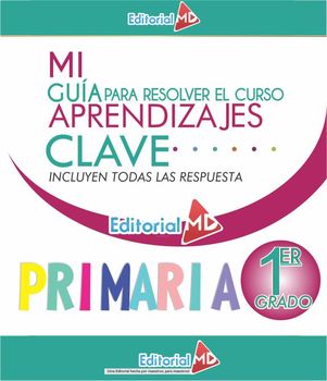 Preview of Mi Guia Para Resolver el Curso de Aprendizajes Clave 1er Grado Primaria